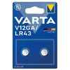 Image de Pile Electronique V12ga Lr43 X2 - Varta