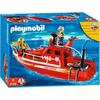 Image de PLAYMOBIL City Action Bateau de pompiers Jouet
