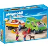 Image de PLAYMOBIL 4144 Fourgon familial avec bateau