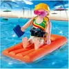 Image de PLAYMOBIL Femme avec matelas gonflable 4681 NOUVEAU/OVP