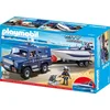 Image de PLAYMOBIL 5187 Action de police avec camion et hors-bord