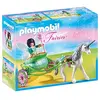 Image de PLAYMOBIL 5446 Carrosse licorne avec fée papillon