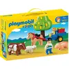 Image de Playmobil - 6620 - Jeu de Construction - Enfants/charrette/Animaux en occasion ou reconditionné