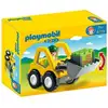 Image de PLAYMOBIL 1.2.3. - 6775 - Chargeur Et Ouvrier - Neuf
