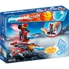 Image de PLAYMOBIL action 6835 androide de feu avec lance disques