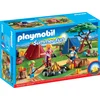 Image de PLAYMOBIL 6888 - Camp de toile avec feu de camp LED