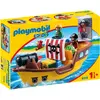 Image de PLAYMOBIL 1.2.3 Pirate Ship - Multicolore - PLAYMOBIL - 1,5 année(s)