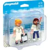 Image de PLAYMOBIL 9216 - Pack duo hôtesse de l'air et officier
