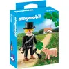 Image de PLAYMOBIL 9296 Ramoneur avec cochon porte-bonheur