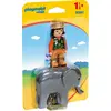 Image de PLAYMOBIL 9381 Gardien d'animaux avec éléphant