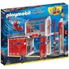 Image de PLAYMOBIL 9462 - City Action - Caserne de pompiers avec helicoptere - Nouveaute 2019 - Neuf