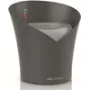 Image de Lechuza Orchidea - 18x18x20 Cm - Kit Complet, Gris Ardoise Mat
