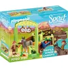 Image de PLAYMOBIL Box pour chevaux Chipie & Monsieur Carotte, 70120