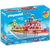 Image de PLAYMOBIL City Action 70147 Bateau de pompiers, à partir de 4 ans