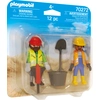 Image de PLAYMOBIL, Deux ouvriers du bâtiment, -, 70272