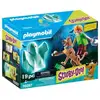 Image de PLAYMOBIL 70287 - SCOOBY-DOO! Scooby + Sammy avec fantome - Nouveaute 2020 - Neuf