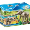 Image de PLAYMOBIL 70324 Éléphants dans un enclos extérieur