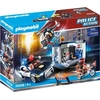 Image de PLAYMOBIL 70326 Action City Station de police Hélicoptère Voiture de police Moto