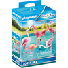 Image de PLAYMOBIL Family Fun 70351 Banc de flamants roses