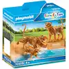 Image de PLAYMOBIL Family Fun 70359 2 tigres avec bébé
