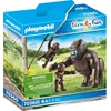 Image de PLAYMOBIL 70360 Gorille et bébés - Amusement en famille - 14,2 x 4,1 x 14,2 cm, Coloré