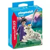 Image de PLAYMOBIL - 70382 - Combattante ninja et tigre - Neuf