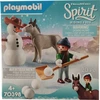Image de PLAYMOBIL spirit riding free 70398 la meche et monsieur carotte en hiver