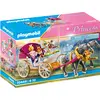 Image de PLAYMOBIL Calèche et couple royal, Kit de figurines jouets, ...