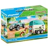 Image de Playmobil 70511 Voiture et Van pour Poney - Country - avec Deux Personnages, Un Poney et Un 4x4 Qui Comprend Une remorque - Univers Equitation Animaux - Dès 4 Ans en occasion ou reconditionné