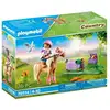 Image de PLAYMOBIL - 70514 - Cavaliere et poney islandais - Neuf