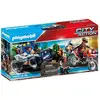 Image de PLAYMOBIL - 70570 - Policier avec voiturette et voleur a moto - Neuf