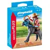 Image de PLAYMOBIL - 70602 - Cavaliere et cheval - Neuf