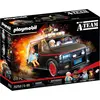 Image de PLAYMOBIL Movie Cars 70750 Le van de l'Agence tous risques