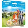 Image de Playmobil Duo Secouriste et Policière - Action et Secours - Neuf