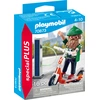 Image de PLAYMOBIL Spécial Plus - Hipster avec scooter électrique 70873