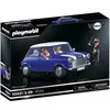 Image de Mini Cooper Playmobil avec 2 personnages et accessoires classiques - Neuf