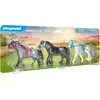 Image de PLAYMOBIL Country 70999 3 chevaux : Frison, Knabstrupper & Andalou