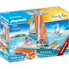 Image de PLAYMOBIL Family Fun 71043 Voiture jouet catamaran - Family Fun Aventures des enfants de 4 ans, avec figurines
