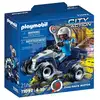 Image de Playmobil Policier et Quad - Aventure de Circulation en Plein Air - Neuf