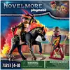 Image de Figurine Burnham Raider avec Cheval de Feu et Armurerie de Chevalier - Neuf