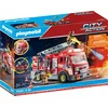 Image de PLAYMOBIL city action 71233 camion de pompiers avec grande échelle
