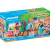 Image de PLAYMOBIL Country 71241 Vétérinaire pour chevaux, Cheval de sport allemand et appareil de radiographie mobile pour le centre équestre, jouets pour enfants à partir de 4 ans