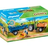 Image de PLAYMOBIL Tracteur Avec Remorque