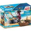 Image de PLAYMOBIL - 71254 - Les Pirates - Starter Pack Pirate et barque - Neuf