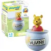 Image de PLAYMOBIL Disney & Winnie l'ourson 71318 1.2.3 & Disney : Pot à miel à pied de Winnie