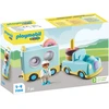 Image de PLAYMOBIL 1.2.3 71325 1.2.3 : Camion donut fou avec fonction d'empilement et de tri