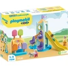 Image de PLAYMOBIL 1.2.3 71326 1.2.3 : Tour d'aventure avec stand de glace