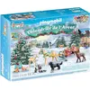 Image de PLAYMOBIL Horses of Waterfall 71345 Calendrier de l'Avent pour les chevaux : Promenade de Noël en traîneau