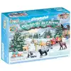 Image de PLAYMOBIL 71345 Calendrier de l'Avent - Equestre- La magie de Noël - 24 surprises a découvrir pour attendre Noël - Neuf