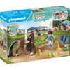 Image de PLAYMOBIL 71355 Zoe & Blaze avec parcours de tournoi
